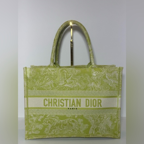Dior Green Book Tote Bag - Picture 1 of 15